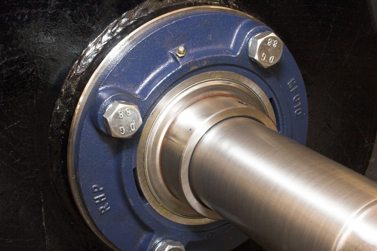 Close up of pulley